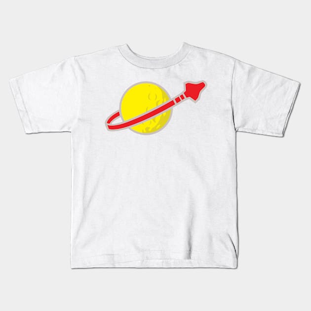 Space classic Kids T-Shirt by byb